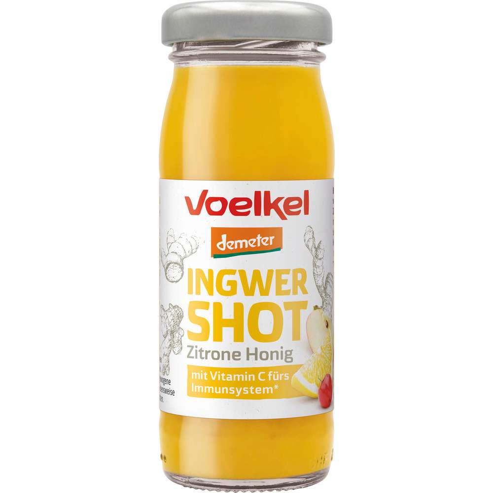 Produktabbildung Voelkel Ingwer Shot Zitrone-Honig