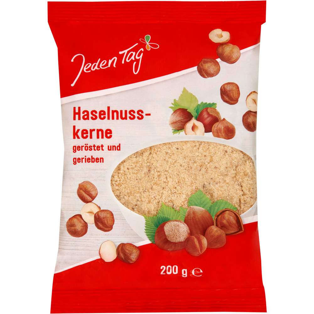 Produktabbildung Jeden Tag Haselnusskerne, gerieben