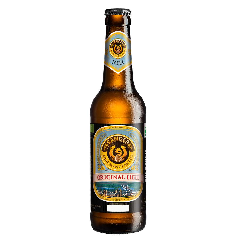 Produktabbildung Sander Bio Original Lager Bier 4,8%
