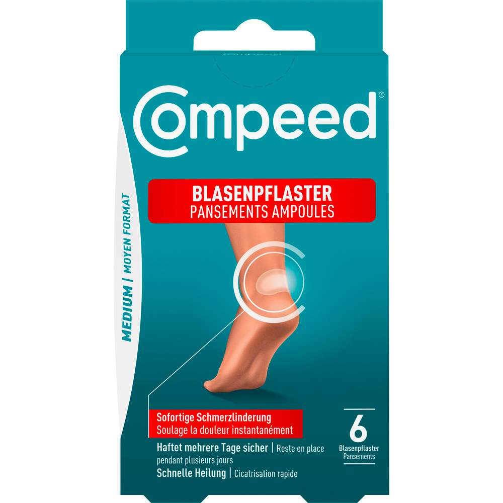 Produktabbildung Compeed Blasenpflaster, Medium, 6 Stück