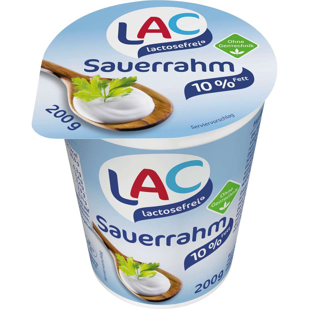 Produktabbildung LAC Frischer Sauerrahm 10%, laktosefrei