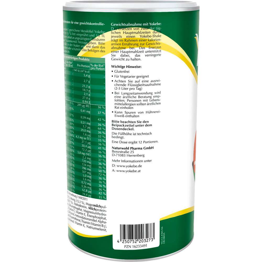 Produktabbildung Yokebe Mahlzeitenersatz, Classic