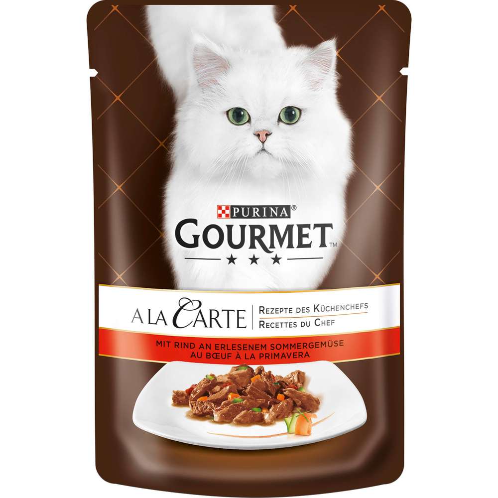Produktabbildung Purina Katzen-Nassfutter Gourmet A la Carte, Rind