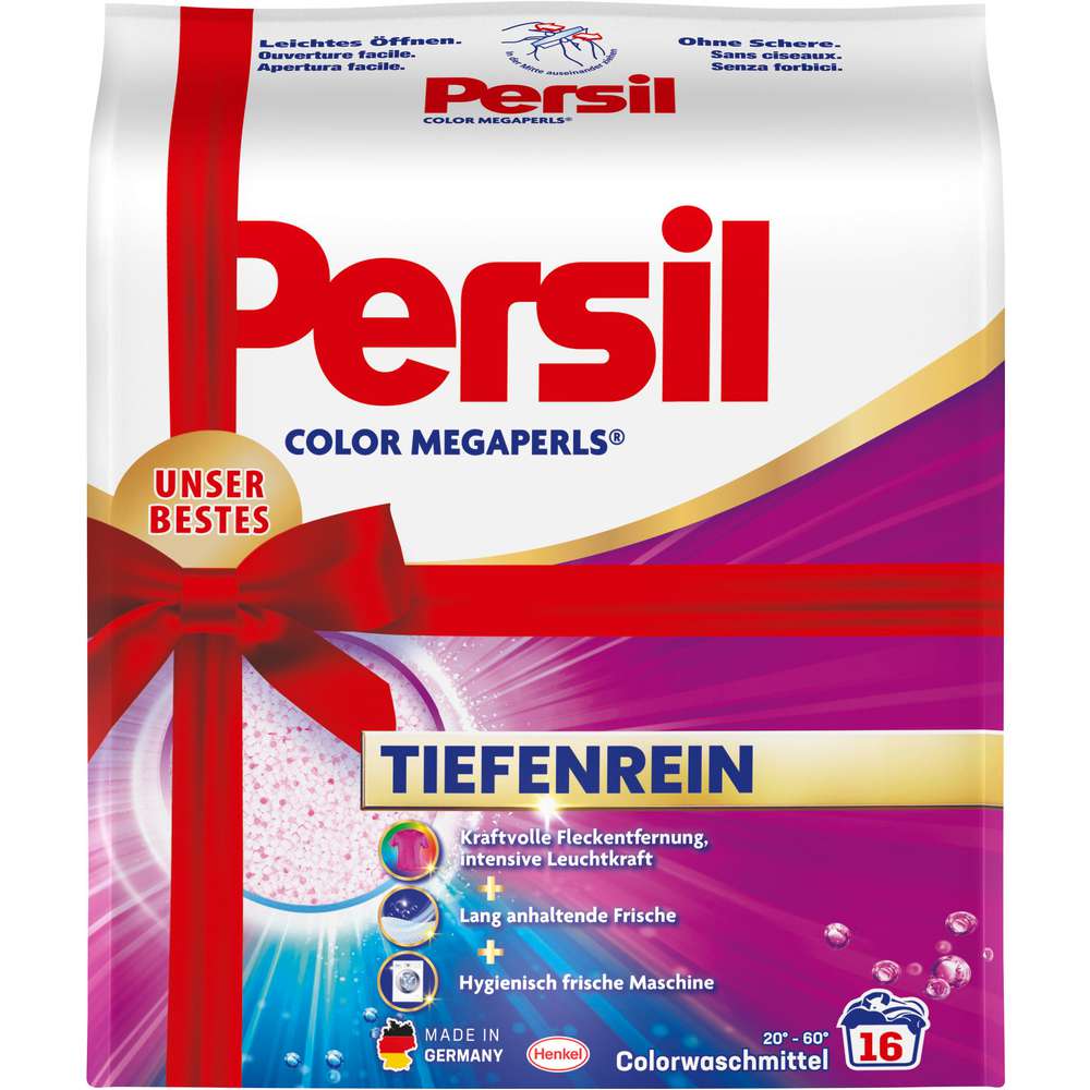 Produktabbildung Persil Color-Waschmittel, Megaperls, Tiefenrein