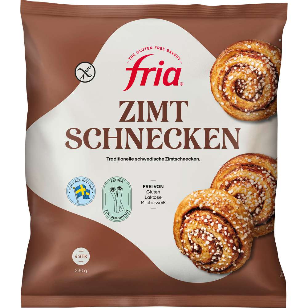 Produktabbildung Fria Zimtschnecken, tiefgekühlt