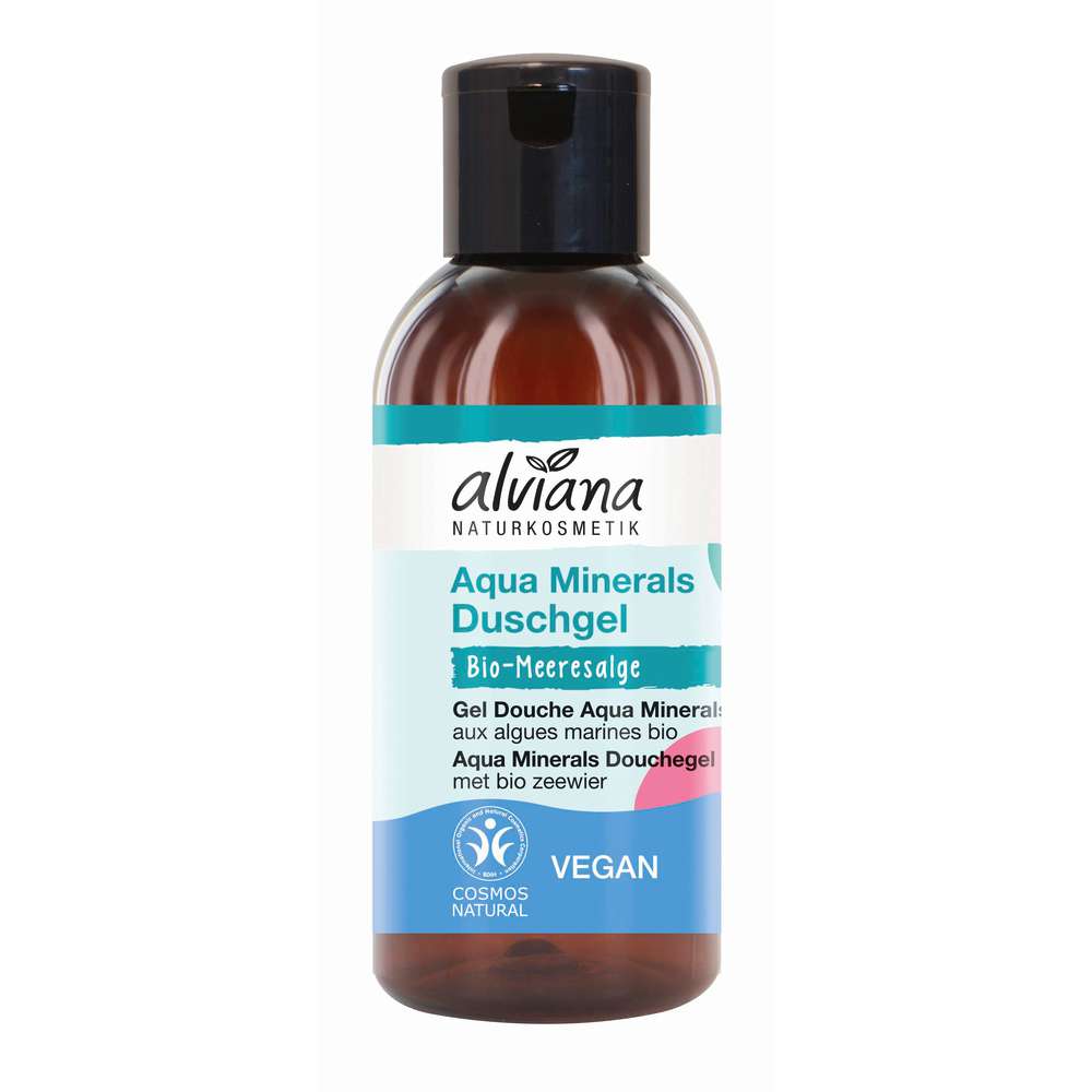 Produktabbildung Alviana Duschgel Aqua Minerals, Bio Meeresalge