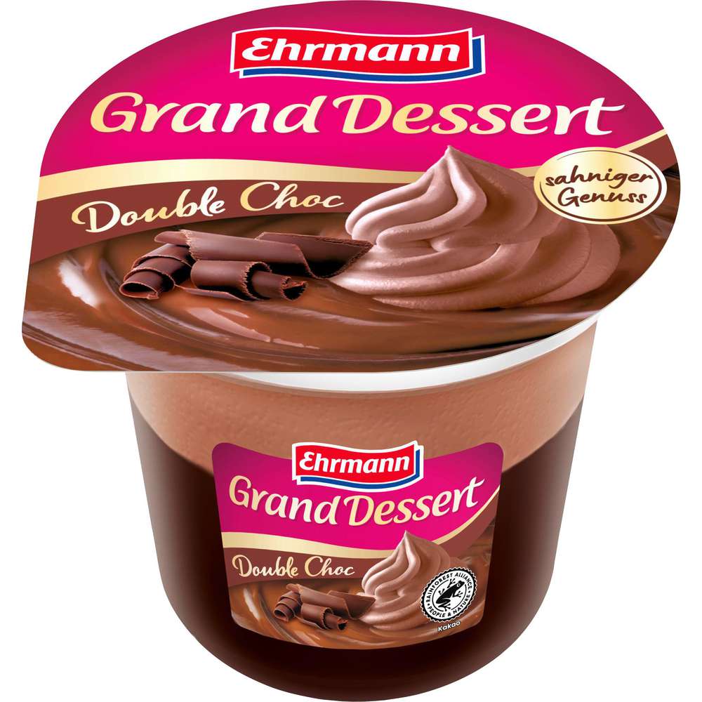 Produktabbildung Ehrmann Grand Dessert, Double Schoko