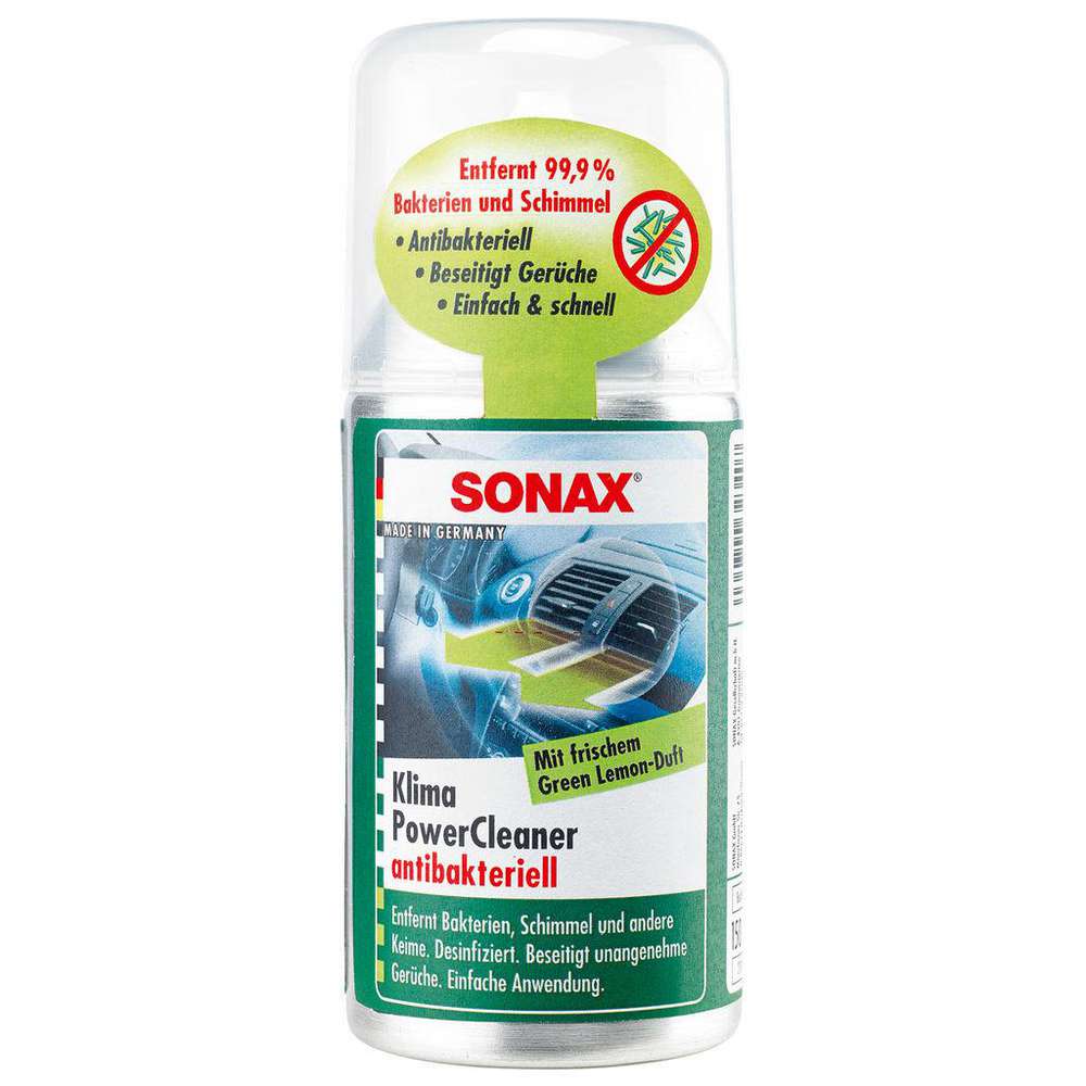 Produktabbildung Sonax KlimaPowerCleaner, GreenLemon, 150ml