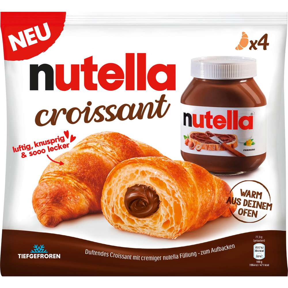Produktabbildung Ferrero Nutella Croissant