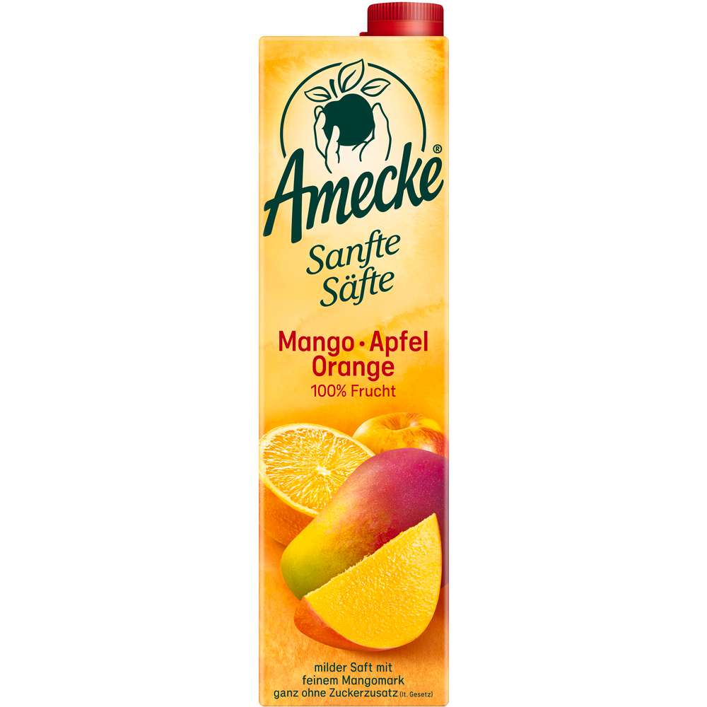 Produktabbildung Amecke Sanfte Säfte Mango Apfel-Orange
