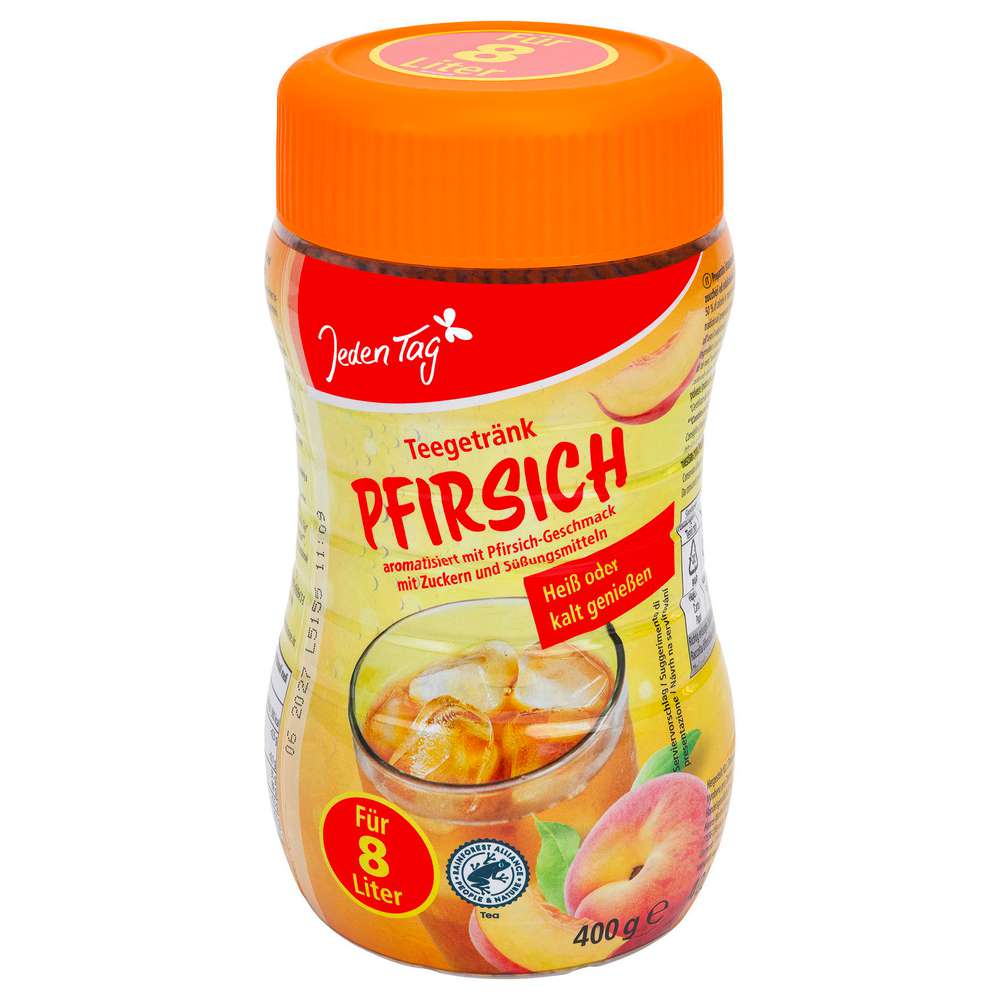 Produktabbildung Jeden Tag Instanttee Pfirsich