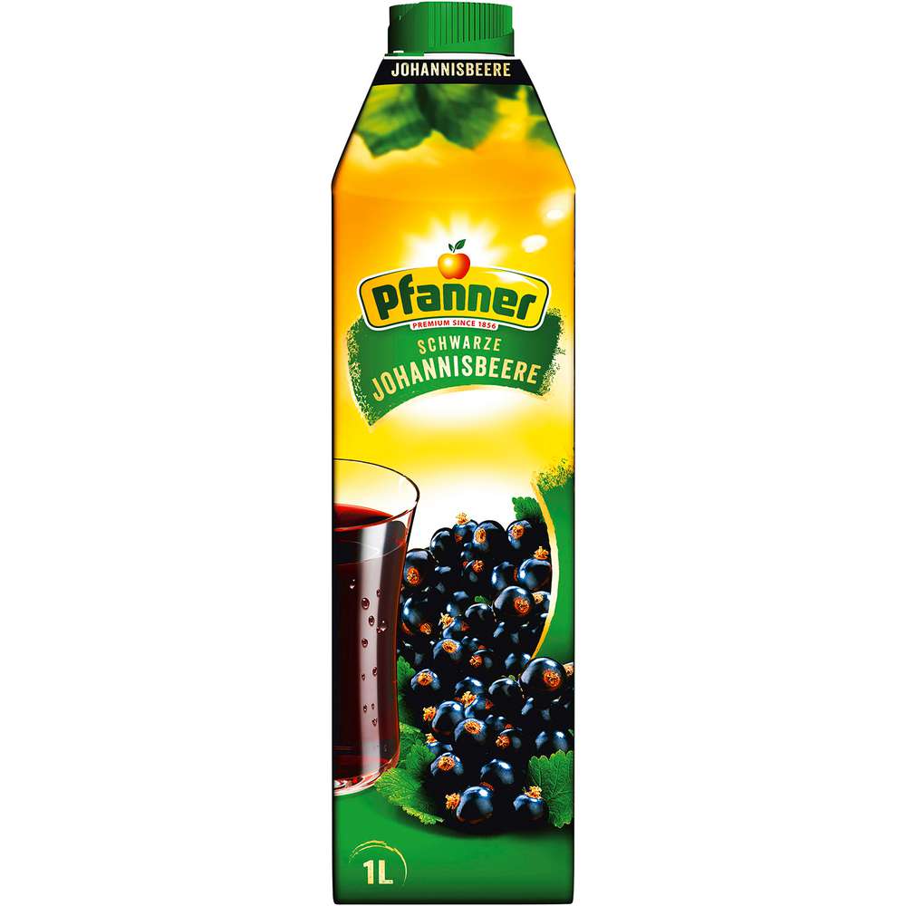 Produktabbildung Pfanner Schwarze Johannisbeere Nektar