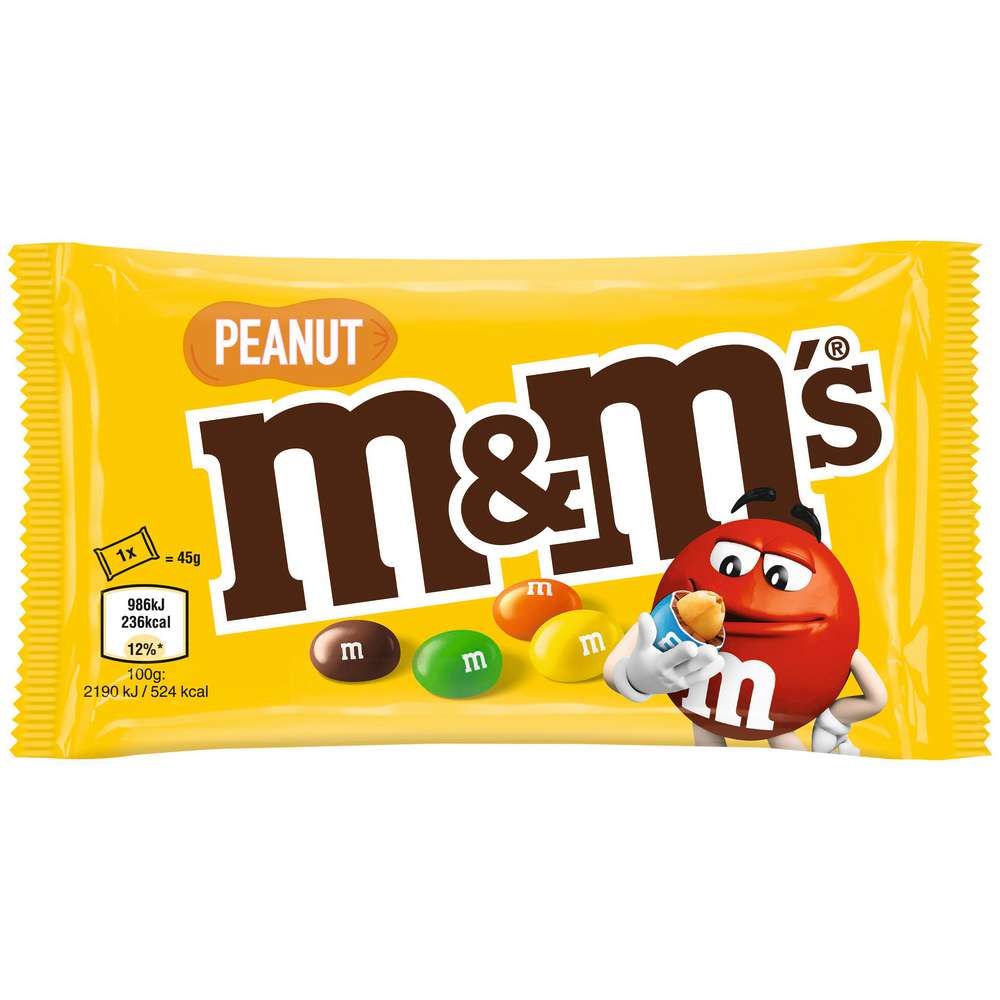 Produktabbildung M&M's Schokolinsen Peanut