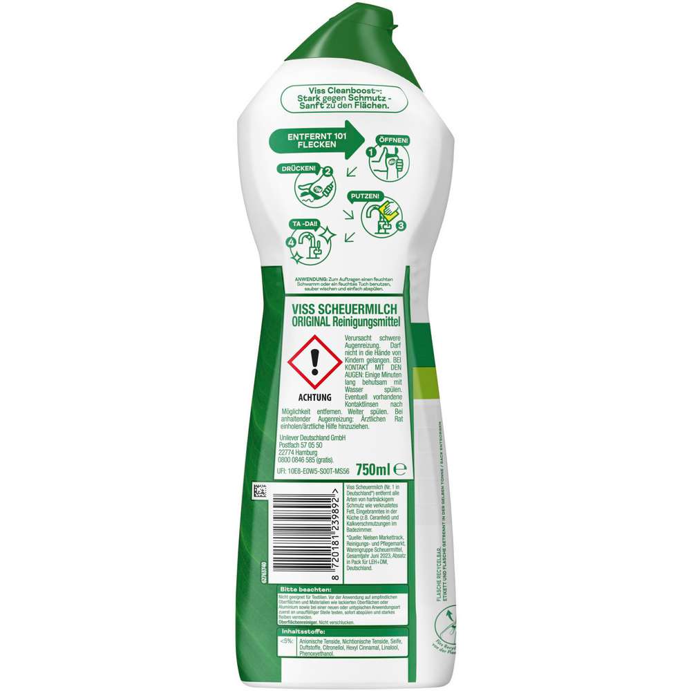 Produktabbildung Viss Scheuermilch, Original