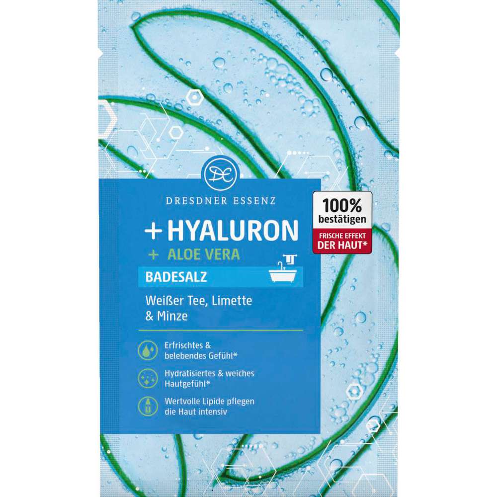 Produktabbildung Dresdner Essenz Badesalz Skin, Hyaluron