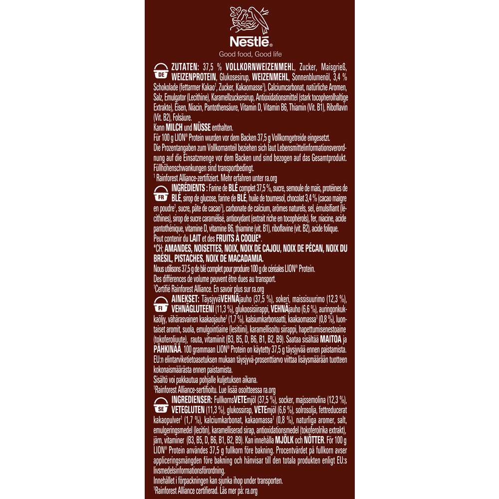 Produktabbildung Nestle Lion Cereal Protein