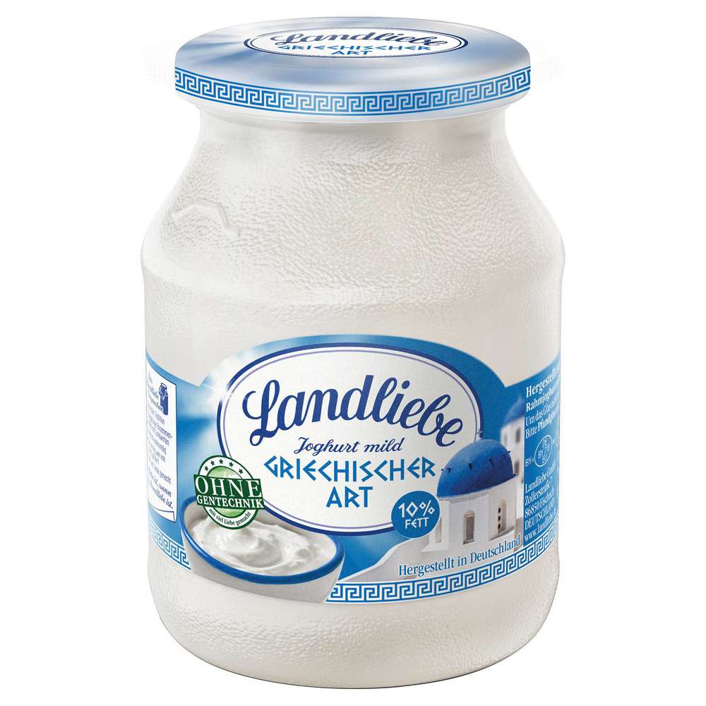 Produktabbildung Landliebe Rahmjoghurt mild 10% Fett, Natur