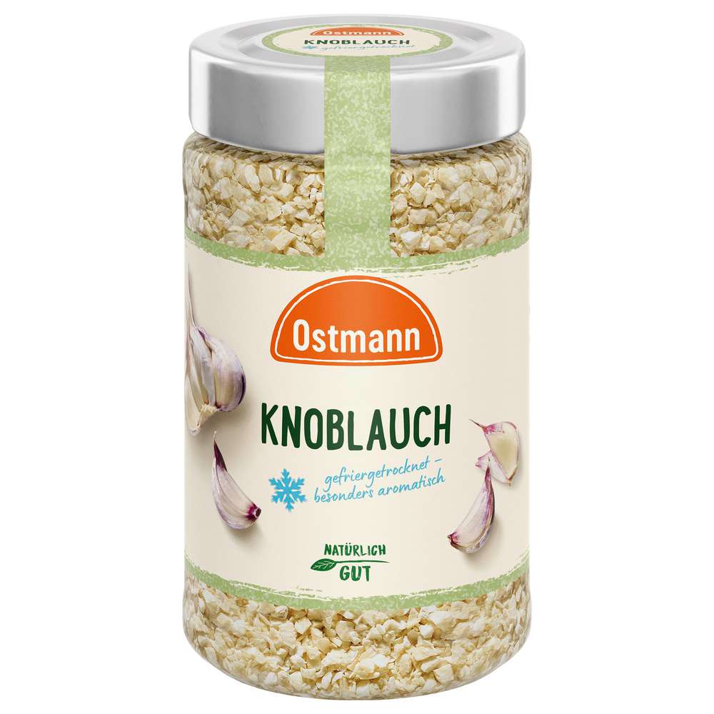 Produktabbildung Ostmann Knoblauch, gefriergetrocknet