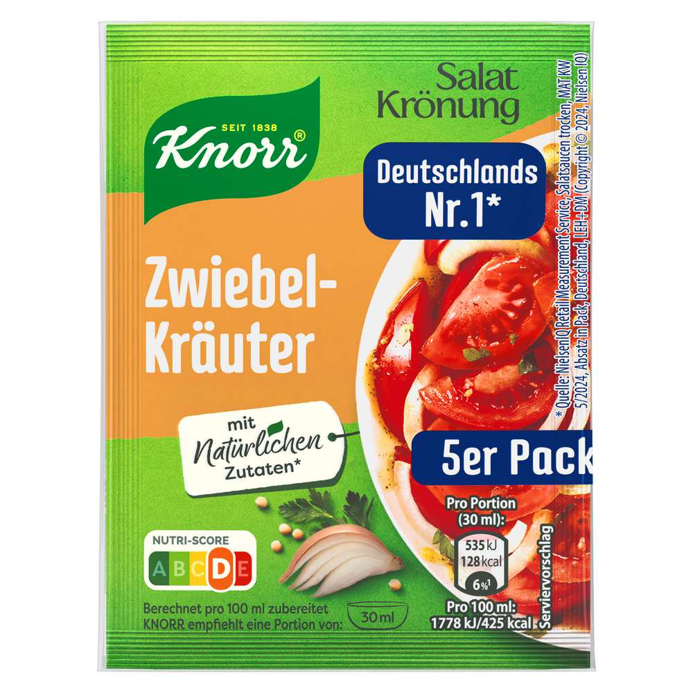 Produktabbildung Knorr Salat Krönung, Zwiebel-Kräuter