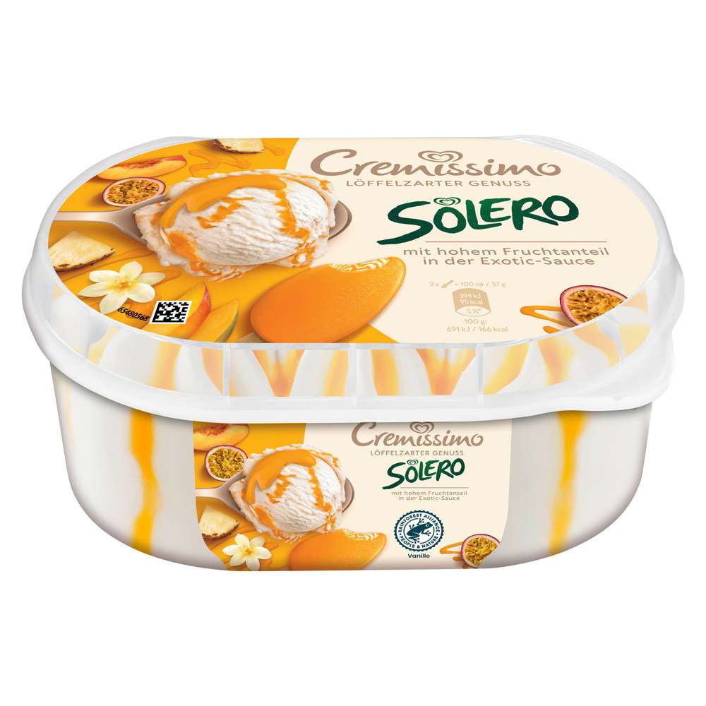 Produktabbildung Langnese Eis Cremissimo, Solero Exotic