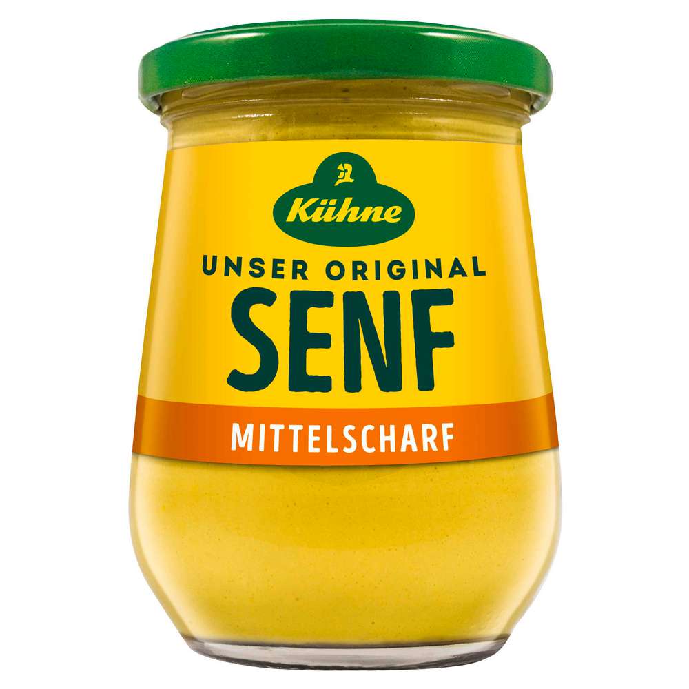 Produktabbildung Kühne Senf, mittelscharf
