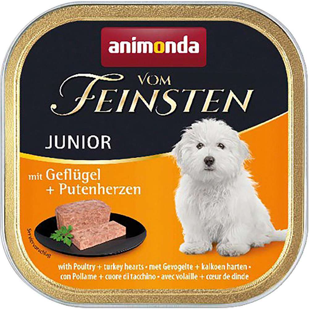 Produktabbildung animonda Hunde-Nassfutter, Geflügel/Putenherzen