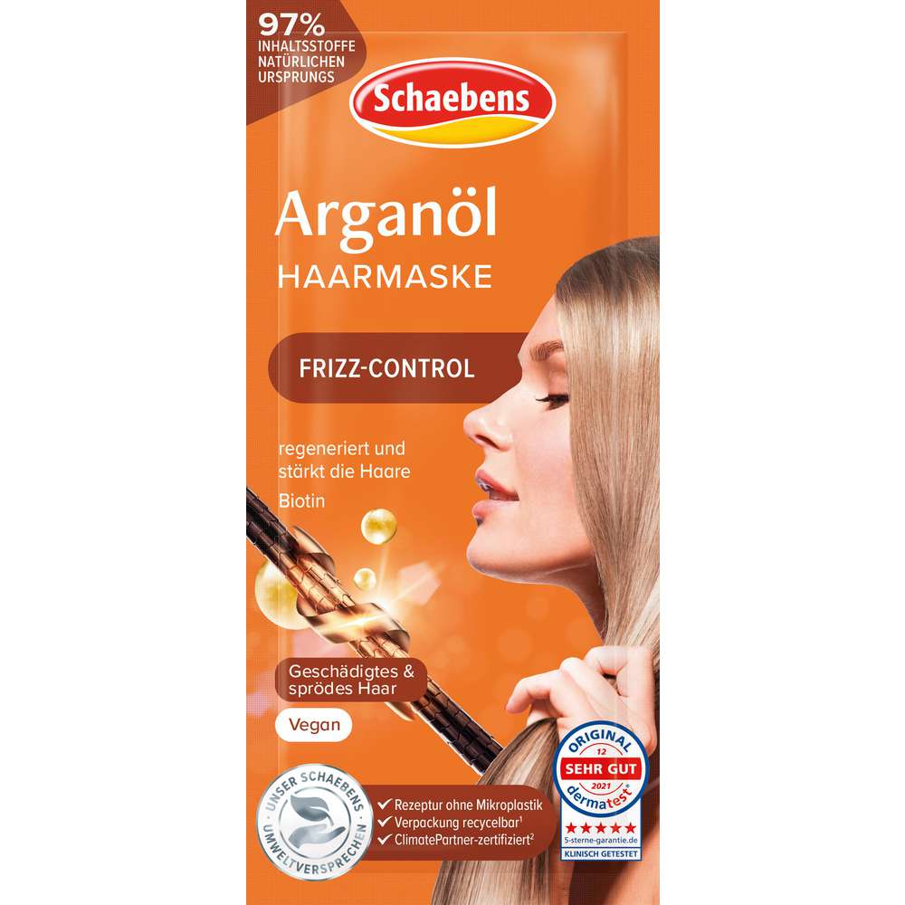 Produktabbildung Schaebens Haarmaske Arganöl