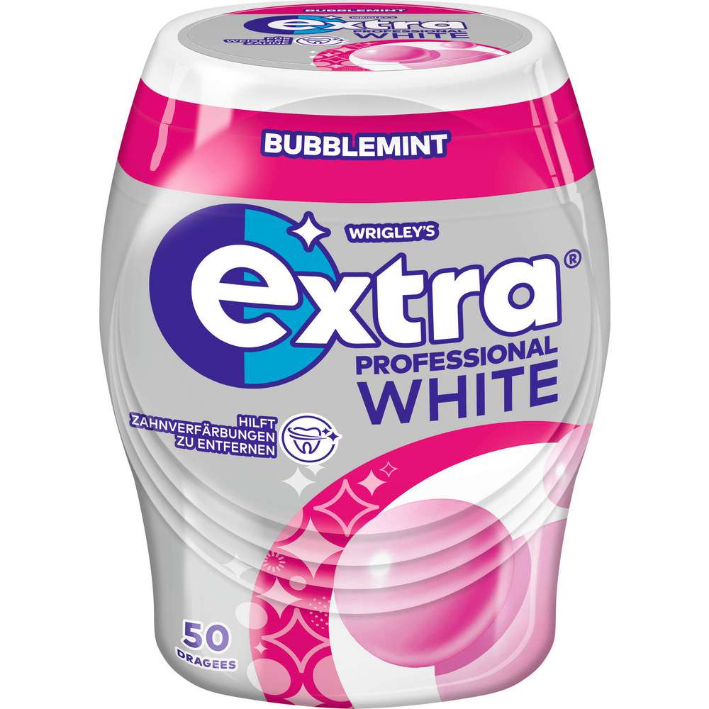 Produktabbildung Wrigley's Kaugummi Extra Professional, White Bubblemint