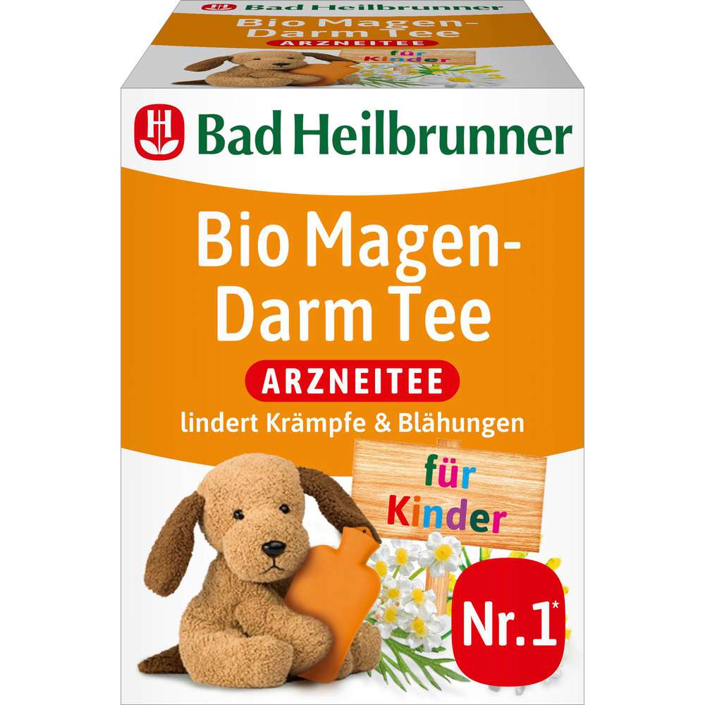 Produktabbildung Bad Heilbrunner Bio Magen-Darm Tee für Kinder