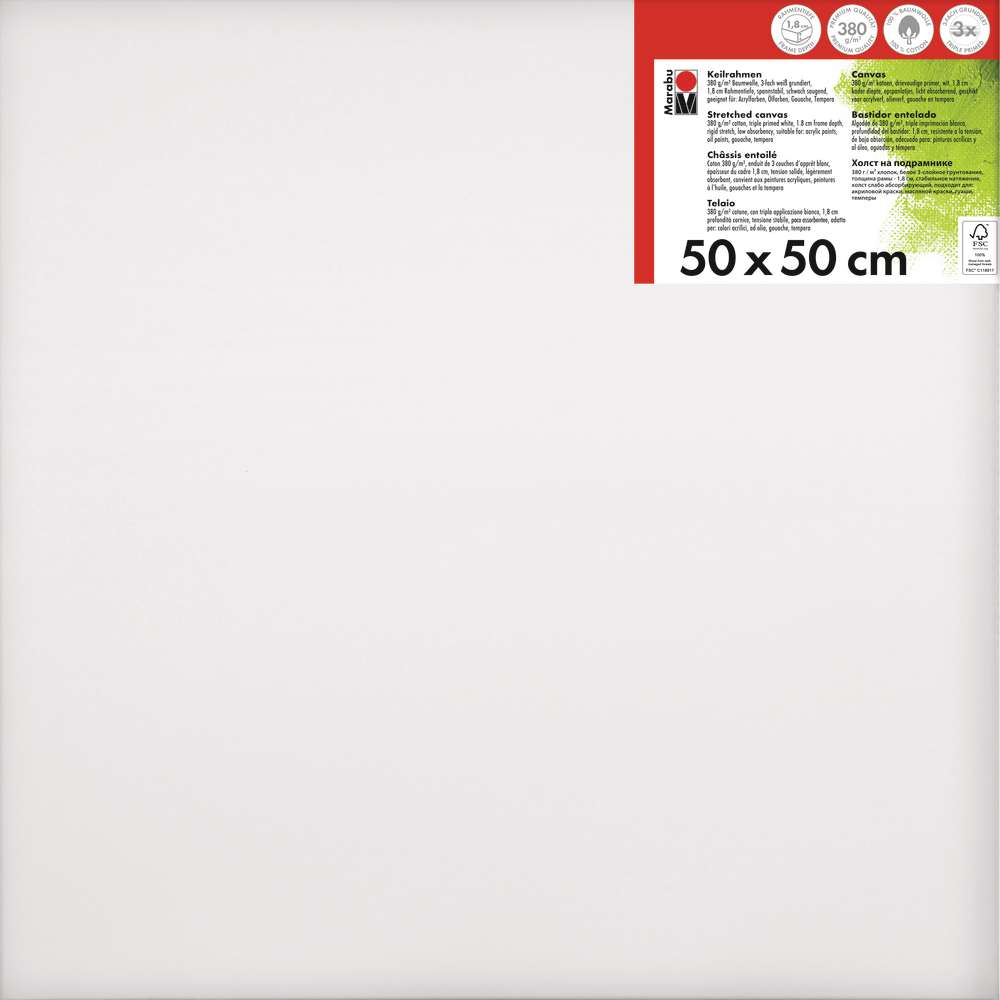 Produktabbildung Marabu Keilrahmen 50x50cm