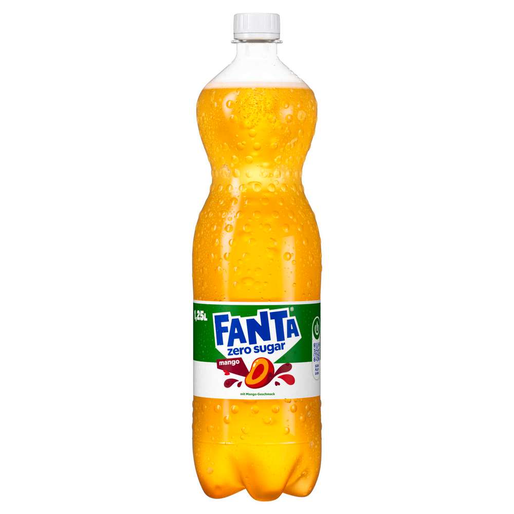 Produktabbildung Fanta Mango-Limonade, zuckerfrei