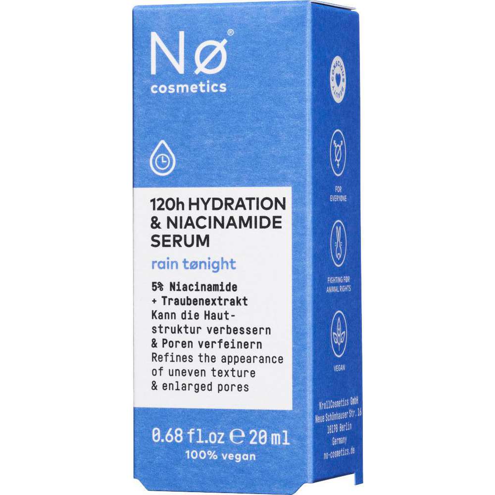 Produktabbildung No Cosmetics Hydration 120h & Niacinamide Serum rain tønight 