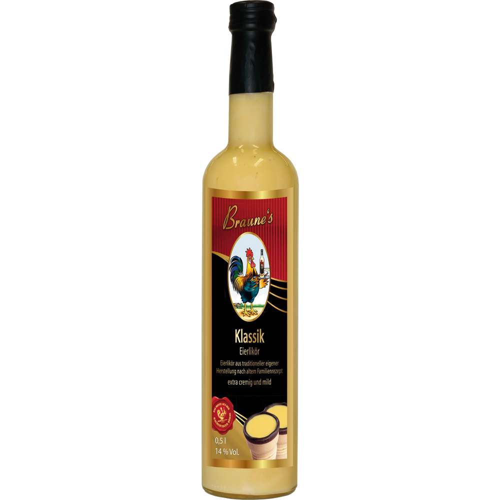 Produktabbildung Braune's Eierlikör Klassik 14% 