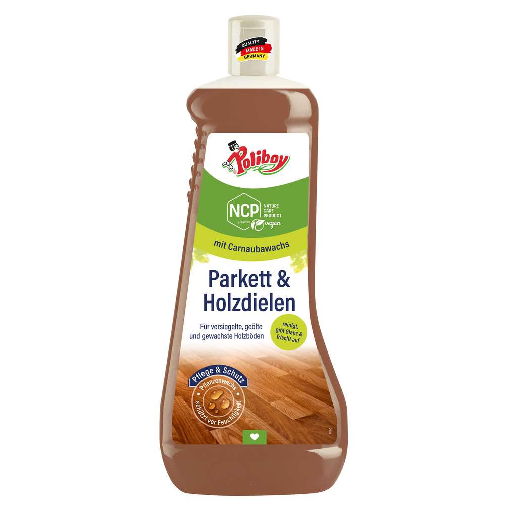 Produktabbildung Poliboy Bio Bodenreiniger, Parkett & Holzdielen