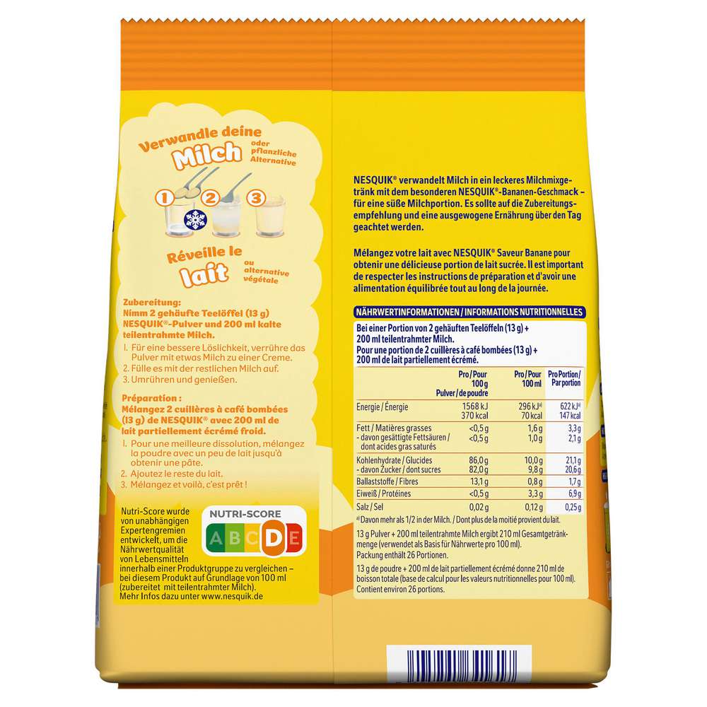 Produktabbildung Nestle Nesquik Banane