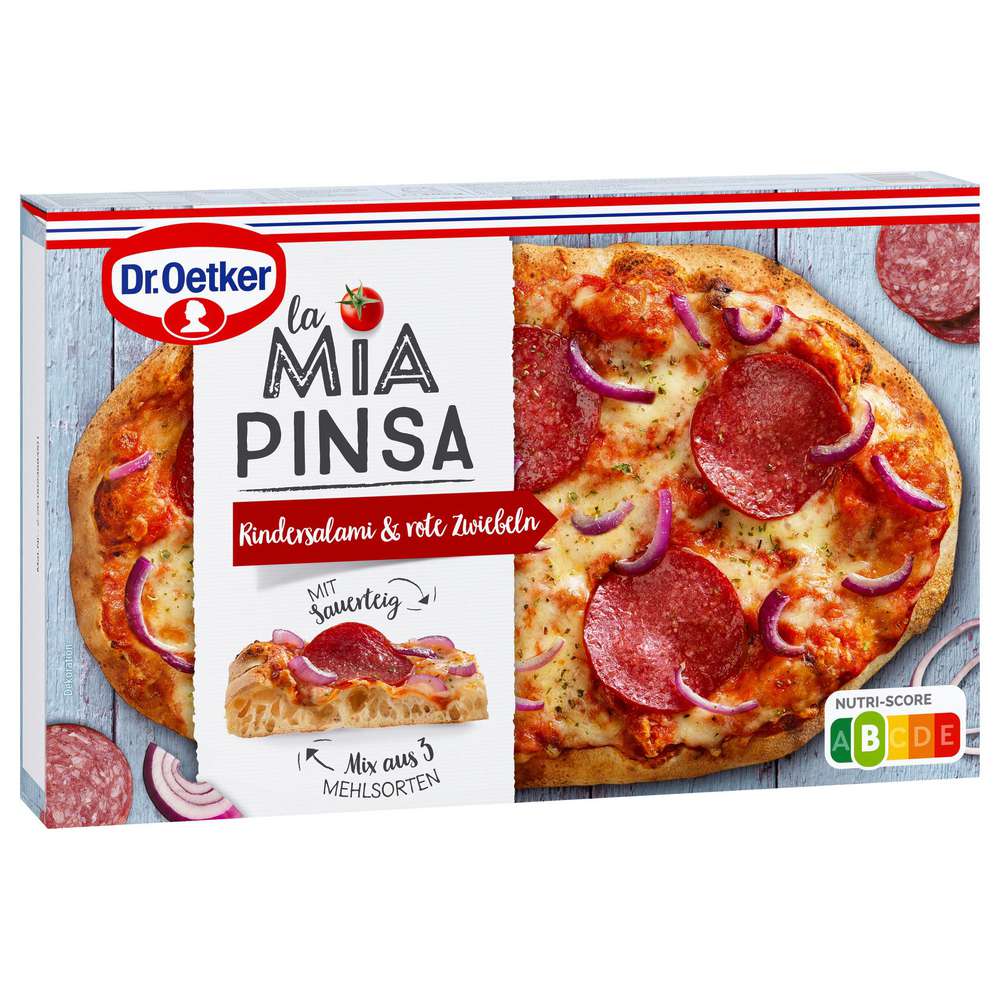 Produktabbildung Dr. Oetker La Mia Pinsa Rindersalami