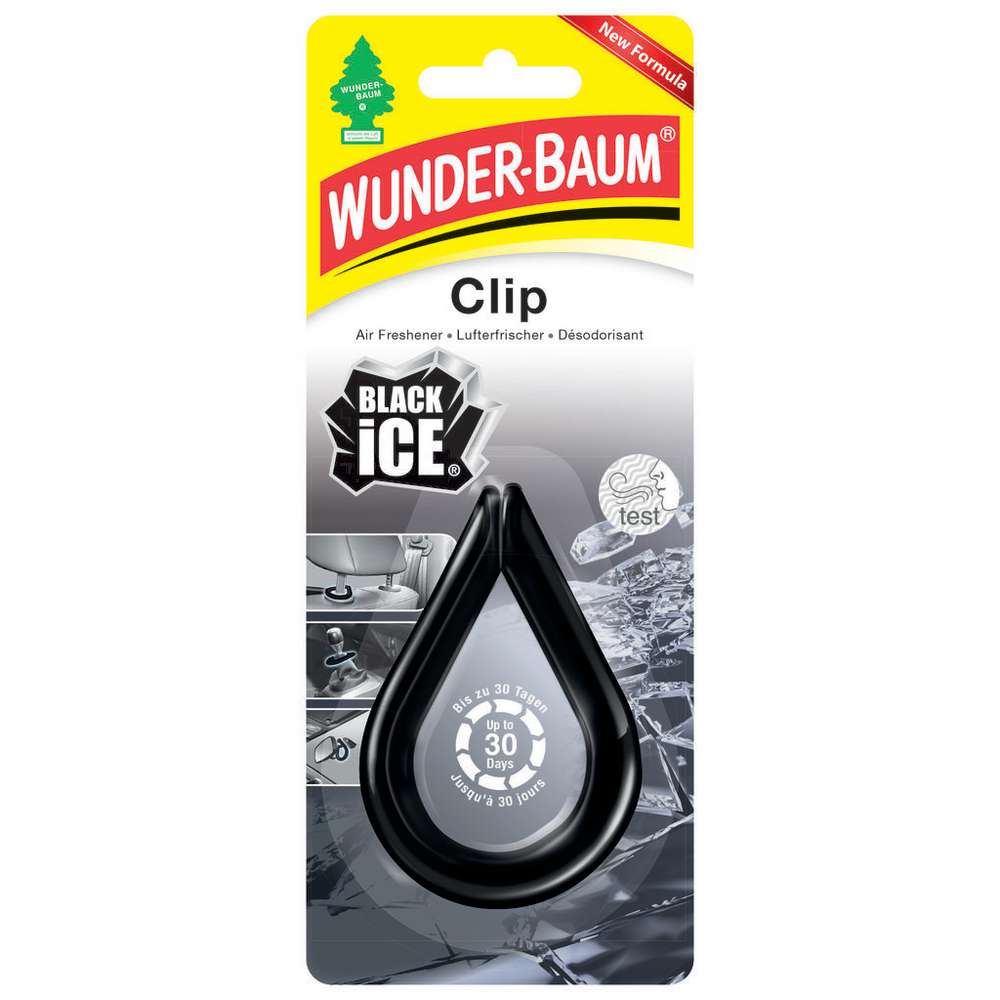 Produktabbildung Wunder-Baum Duftbaum-Clip, Black Ice