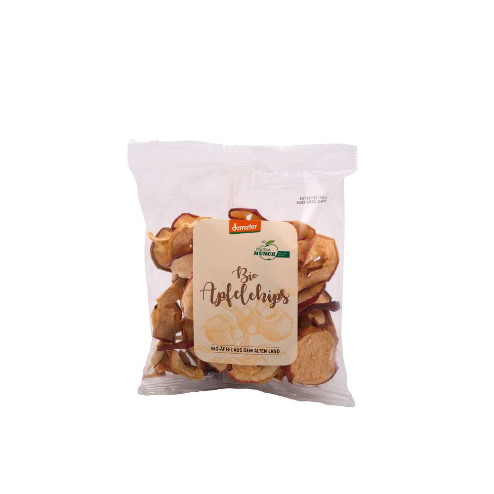 Produktabbildung Demeter Bio Apfelchips
