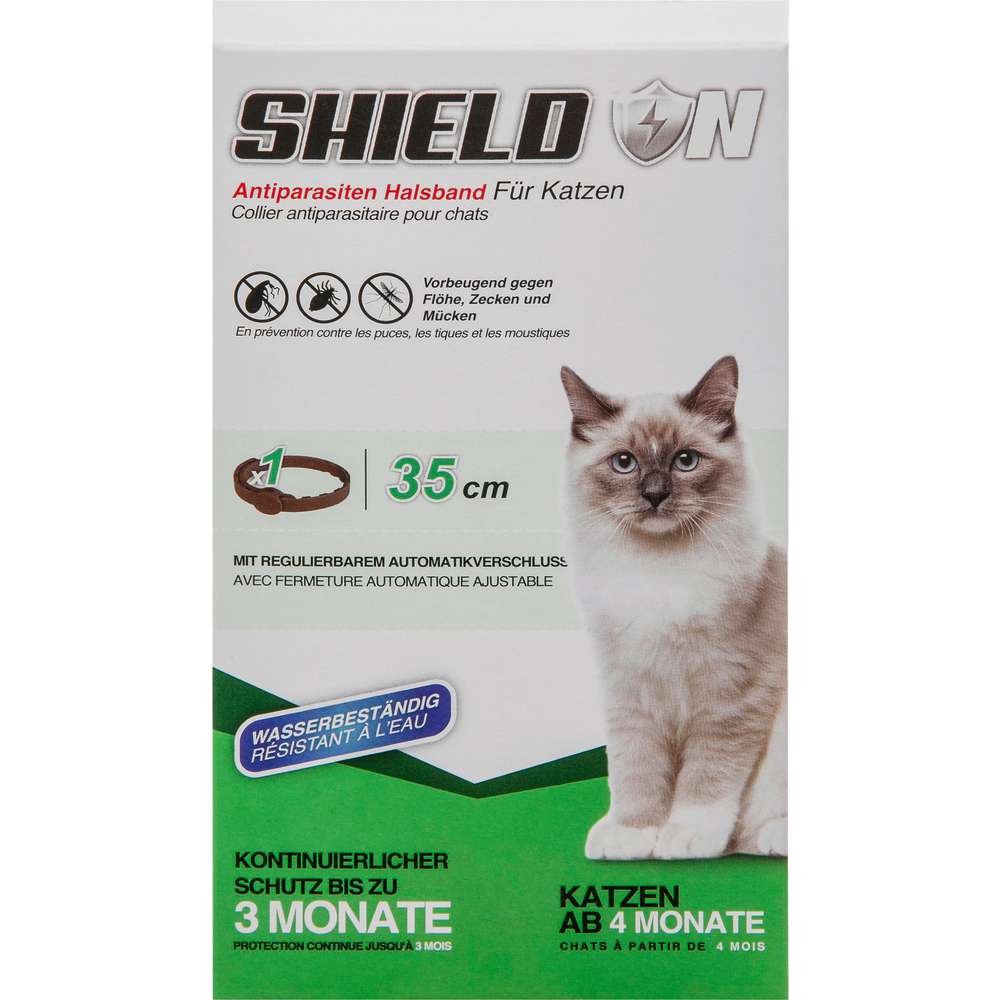 Produktabbildung Shield N Katzen Ungezieferhalsband, 35 cm