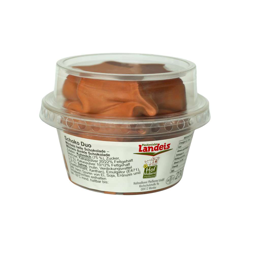Produktabbildung Pleißentaler Landeis Eis, Schoko Duo
