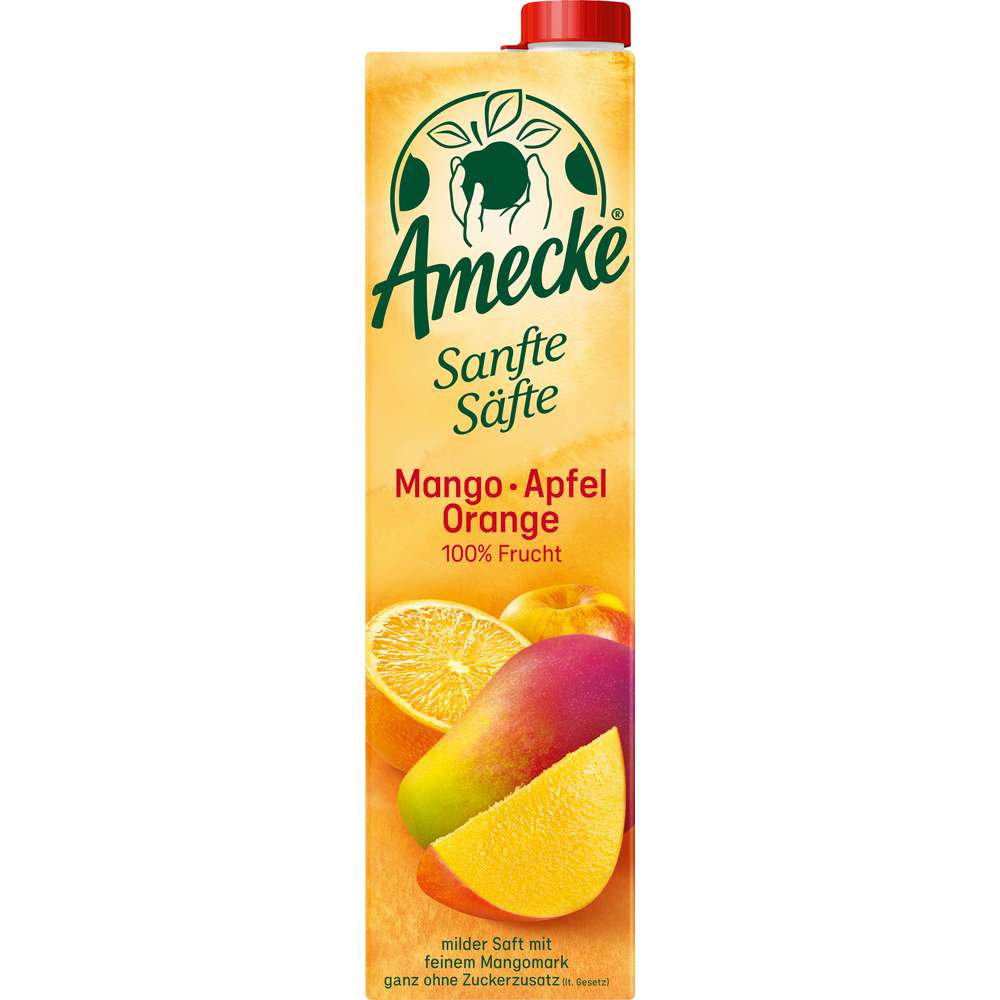 Produktabbildung Amecke Sanfte Säfte Mango Apfel-Orange