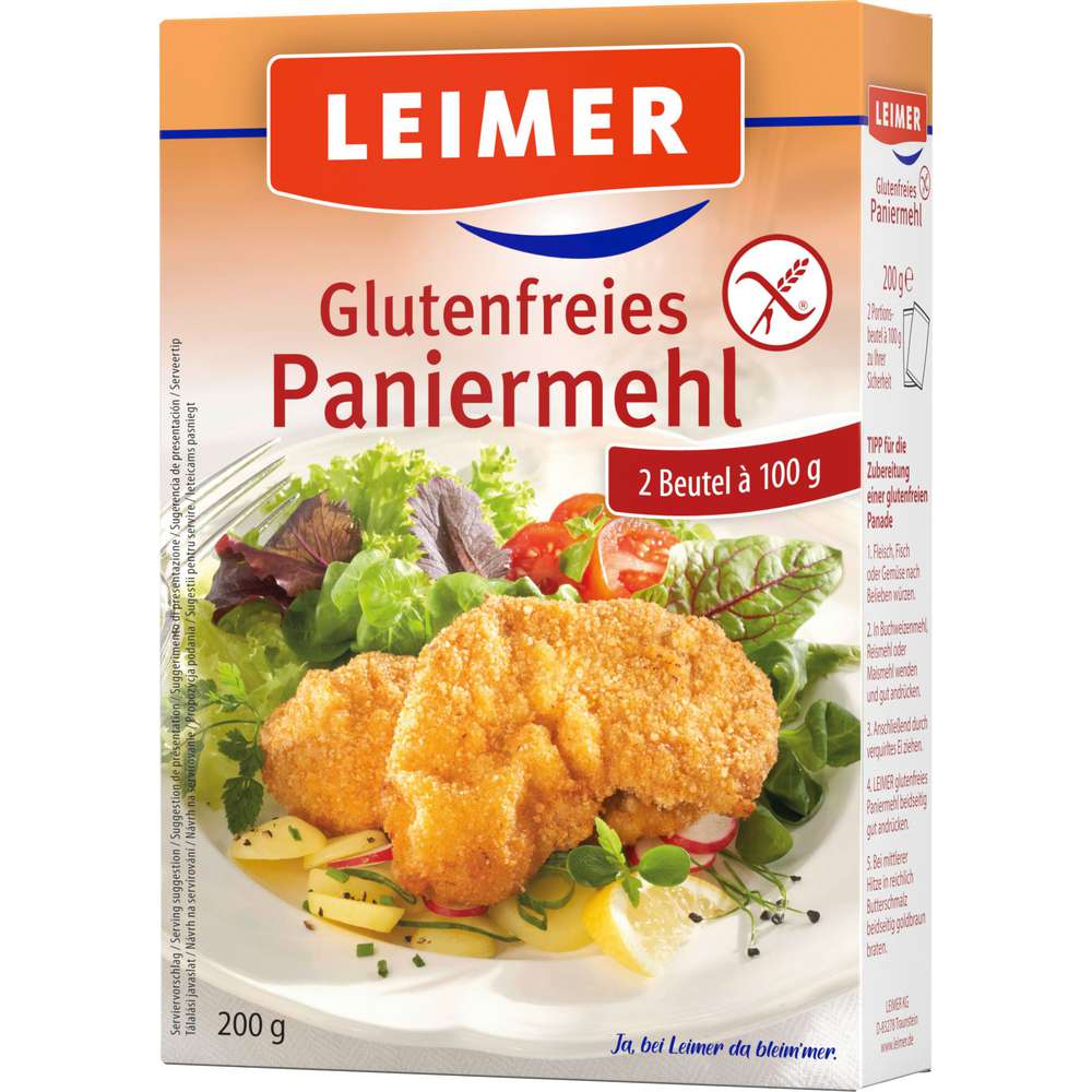 Produktabbildung Leimer Paniermehl, glutenfrei