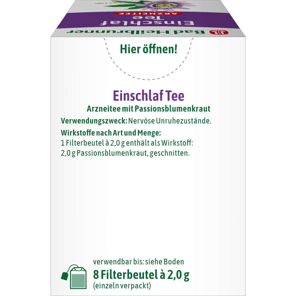 Produktabbildung Bad Heilbrunner Einschlaf Tee