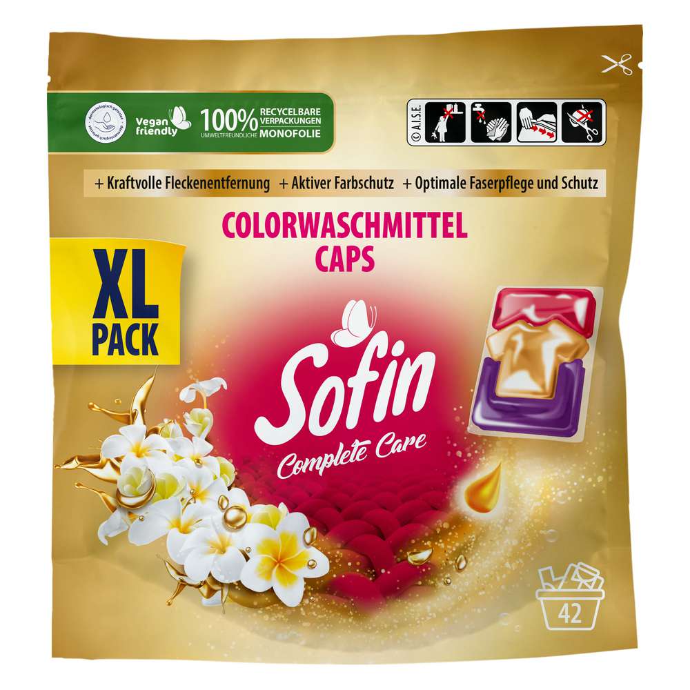 Produktabbildung Sofin Color-Waschmittel Caps