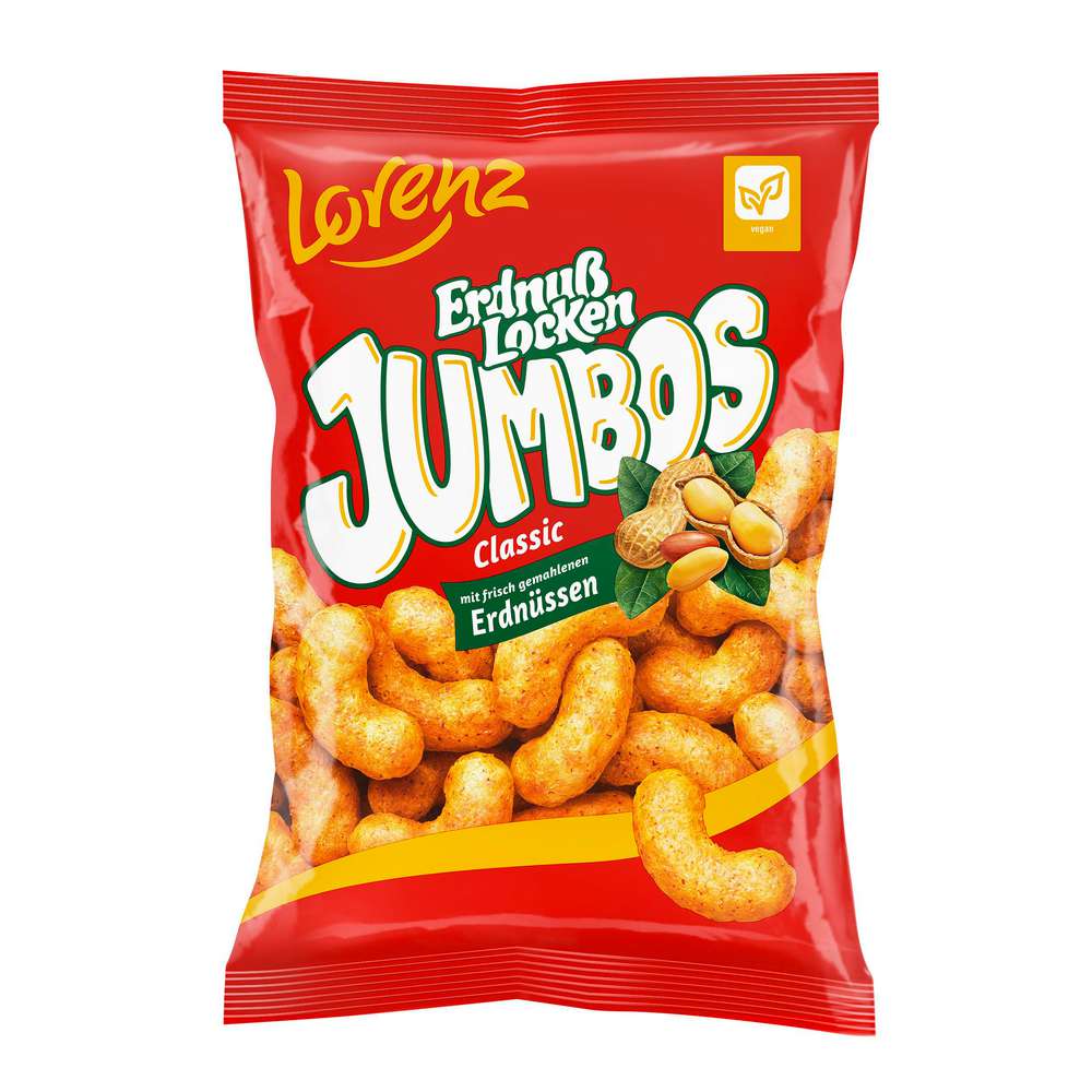Produktabbildung Lorenz Flips Erdnusslocken Jumbo