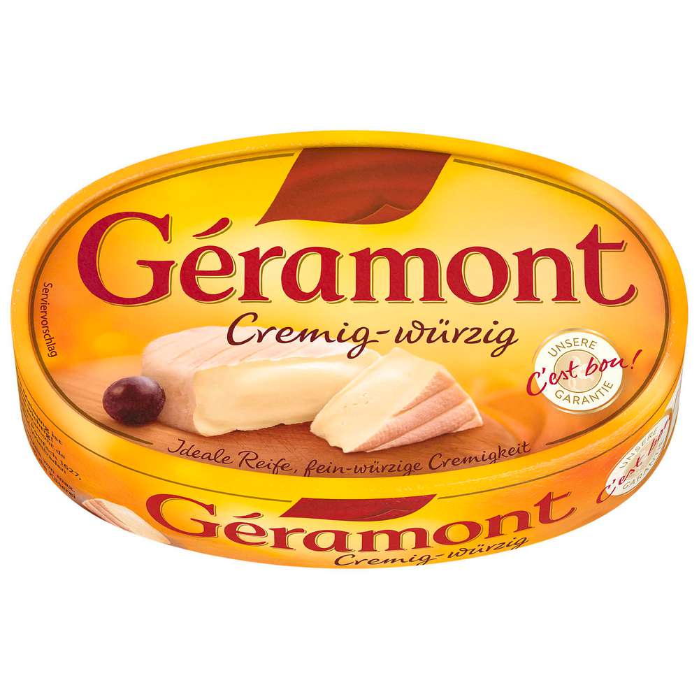 Produktabbildung Géramont Weichkäse, Cremig/Würzig
