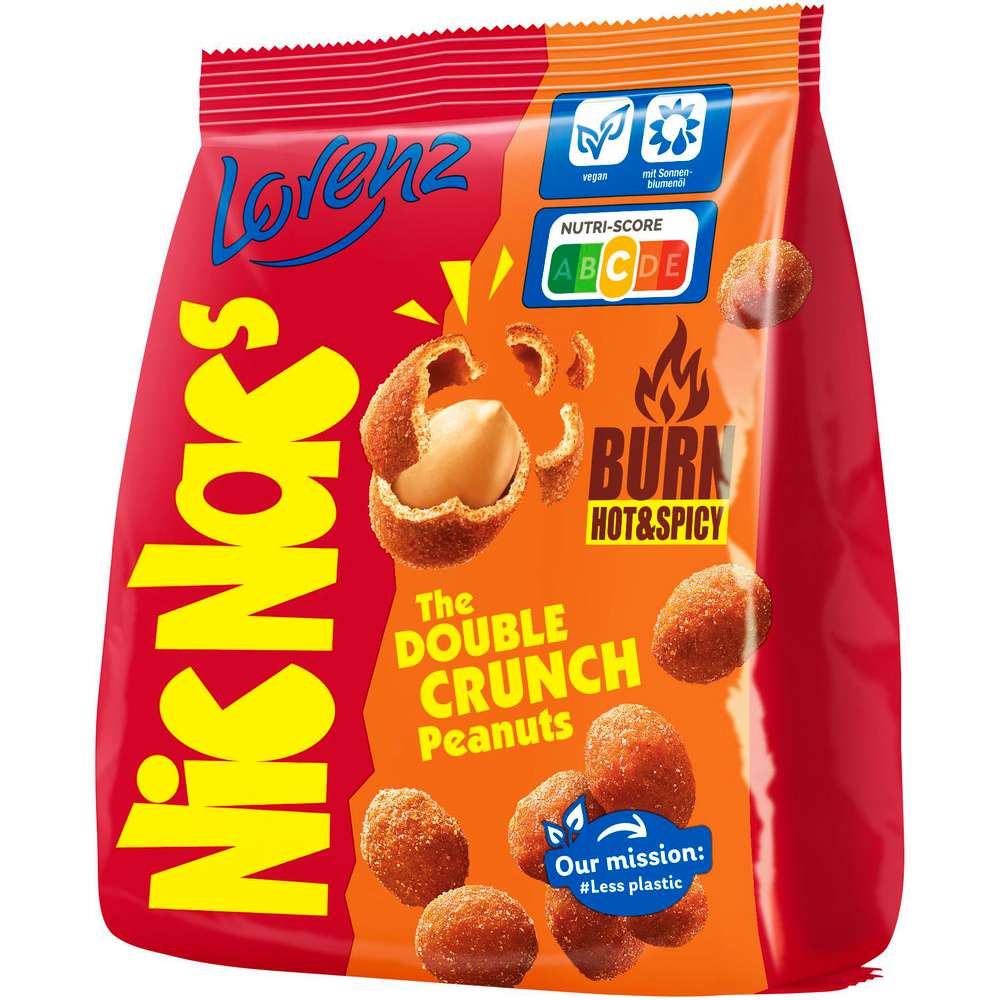 Produktabbildung Lorenz Erdnüsse NicNac's BURN, Hot & Spicy