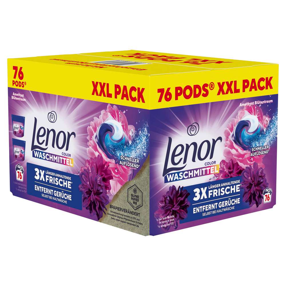 Produktabbildung Lenor Color-Waschmittel Pods, All-In-1, Blütentraum
