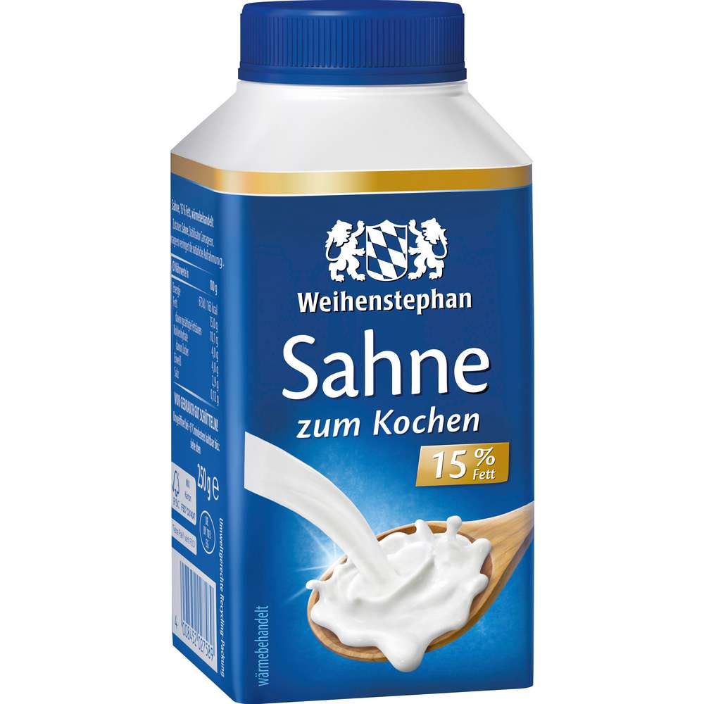 Produktabbildung Weihenstephan Sahne zum Kochen