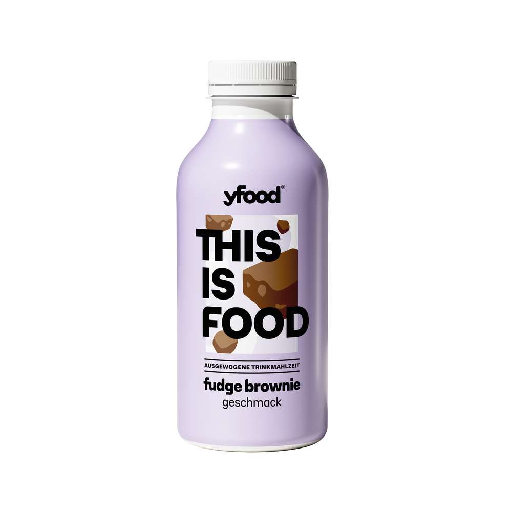 Produktabbildung YFood Trinkmahlzeit This is Food, Fudge Brownie